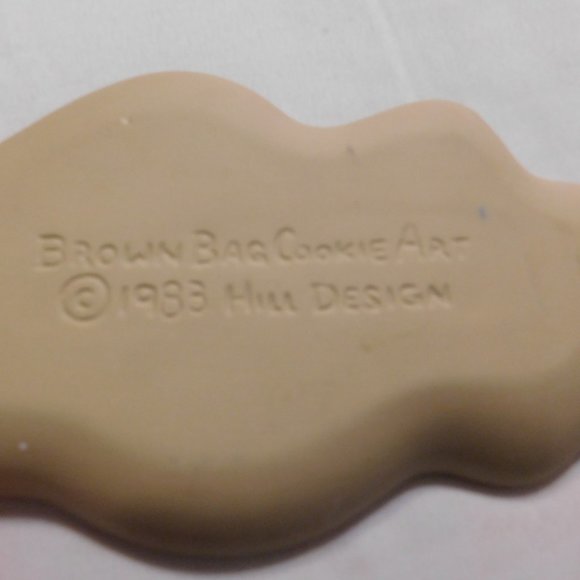 Vintage Brown Bag Art Ceramic Holiday Molds St. Nick Santa and Cut Apart Cookies - Picture 5 of 7